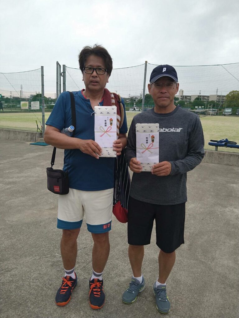 男子Bクラス準優勝　鈴木・坂本